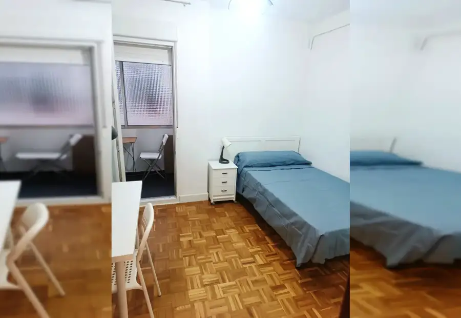 Habitación en un apartamento compartido de 3 habitaciones en alquiler en Pilarica-Los Santos. en Valladolid