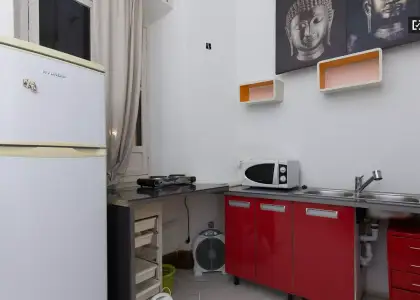 Increíble loft con cama doble, cocina y baño privado en alquiler en el centro de la ciudad de Granada en Granada